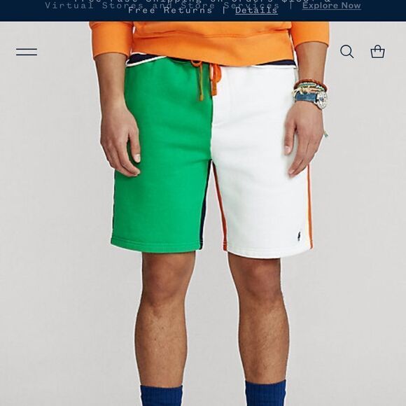 Polo Ralph Lauren Color-Blocked Short - Picture 5 of 15